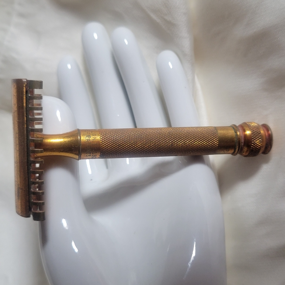 Antique Gillette Shaving Razor In Box 1930s - Picture 3 of 6